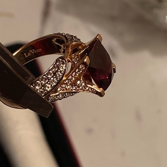 LeVian chocolatier Diamond ring size 7 - Picture 6 of 9